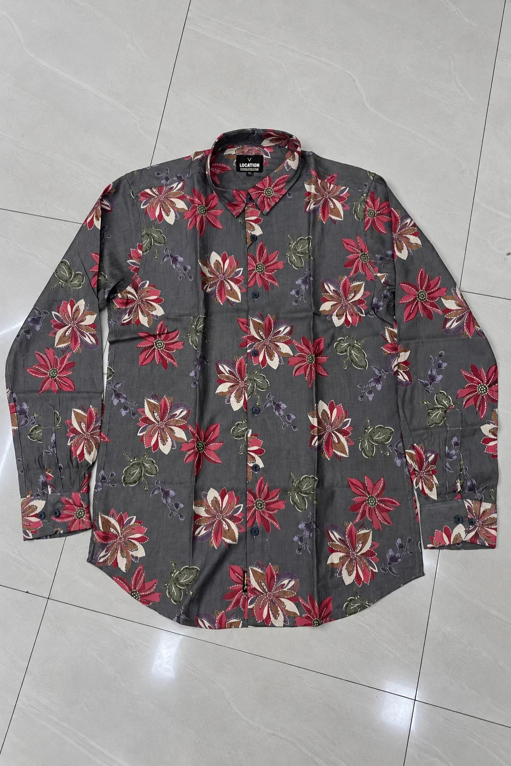 Men's Premium Foil Printed Casual Shirt (Sizes M - XXL)