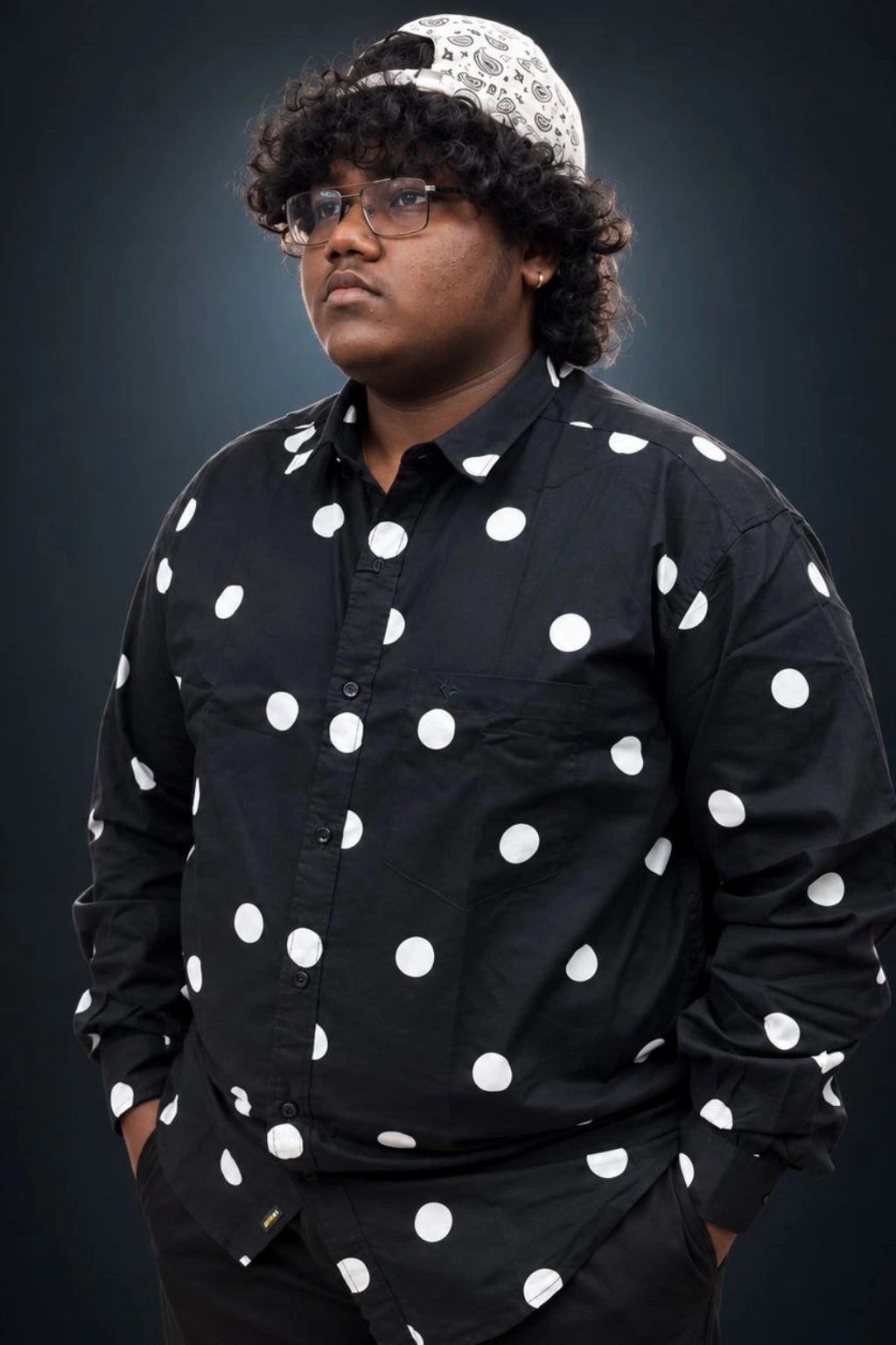 Men's Plus Size Printed Casual Shirt (3XL - 6XL)