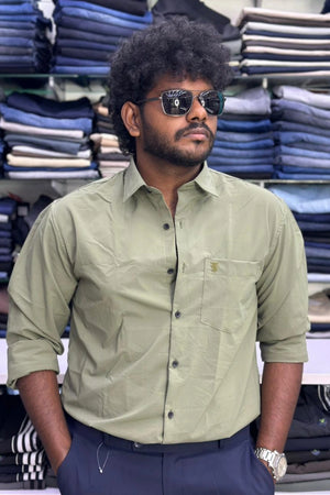 Olive Grey Lacka