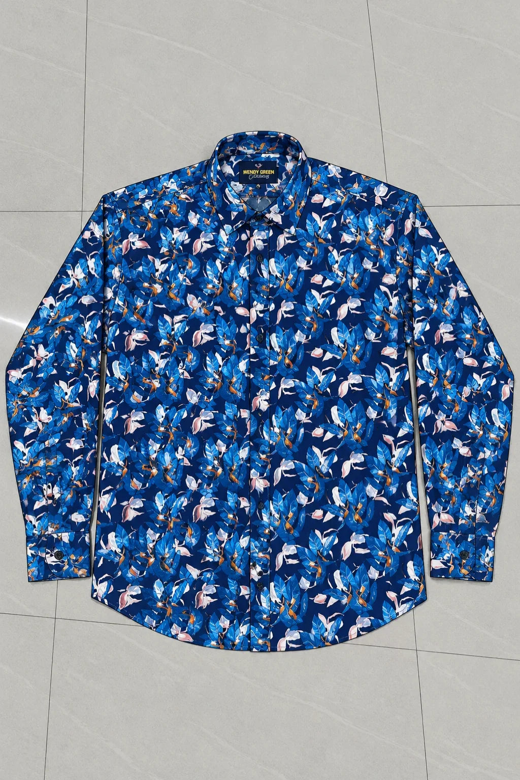 Men's Plus Size Therapy Casual Shirt in Vibrant Tropical by The Brand Spot